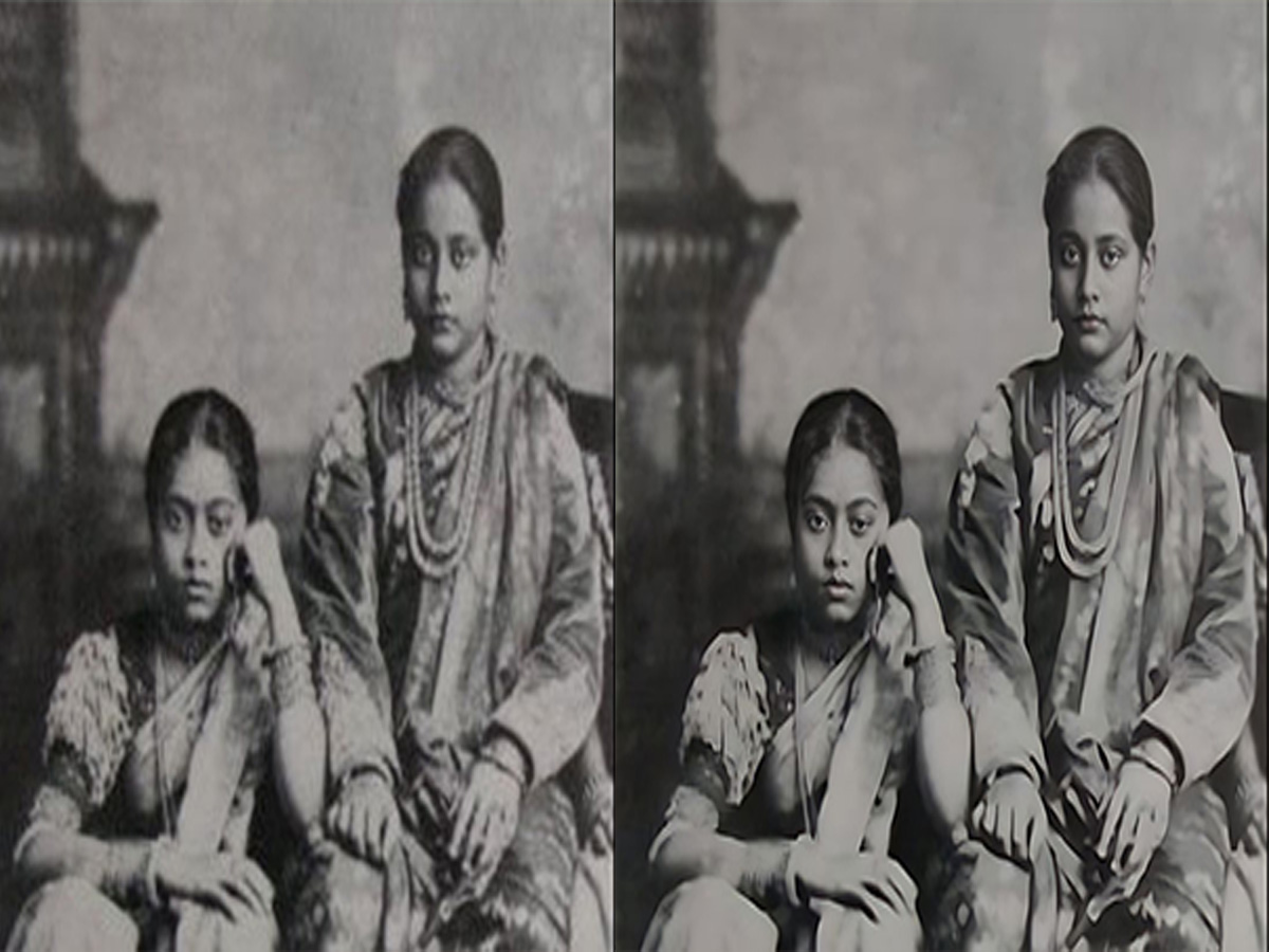 Restored old photo demo